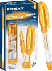 PENSAN JEL KALEM SIMLI GLITTER ALTIN 2280