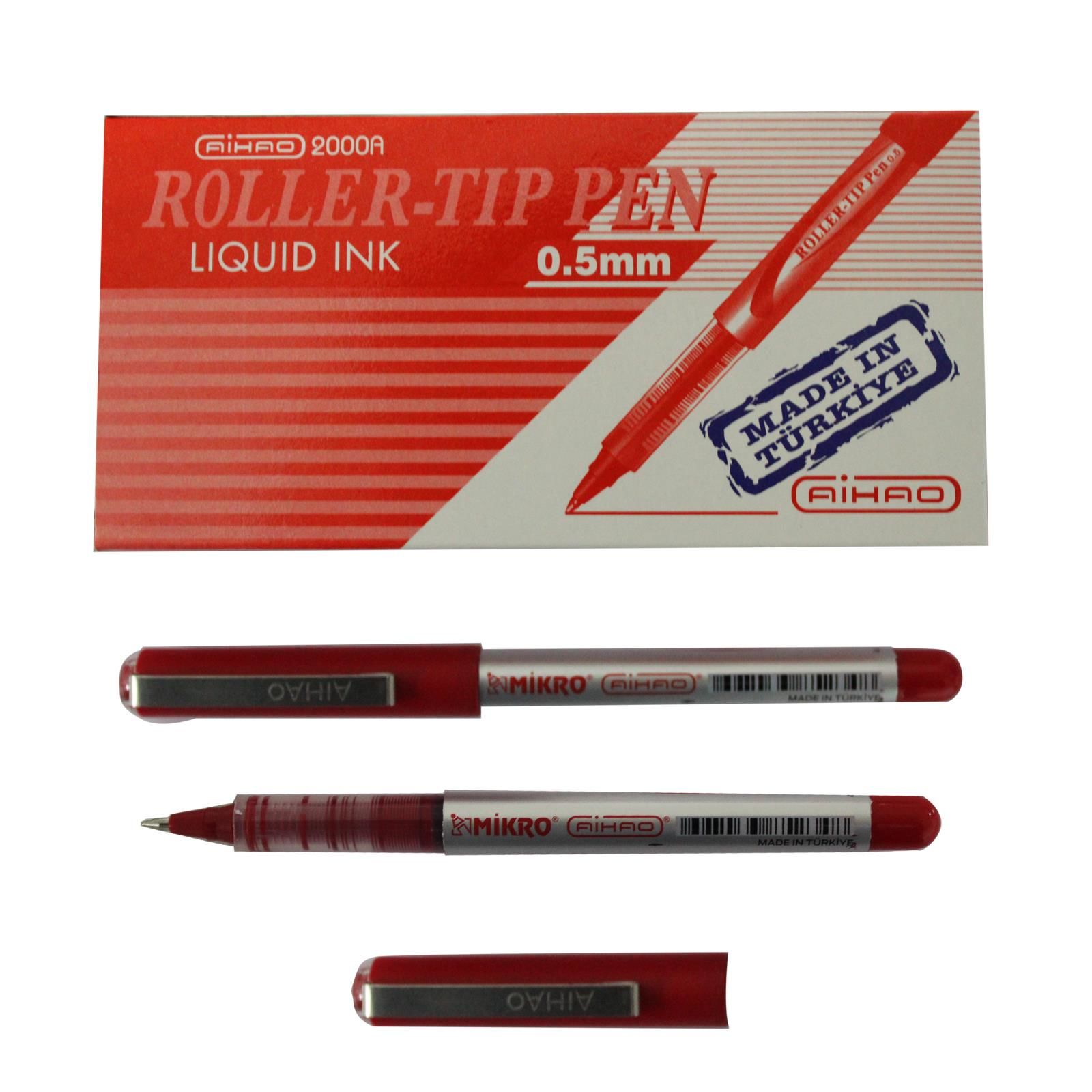 AIHAO 2000A PILOT 05  KALEM KIRMIZI 12 LI