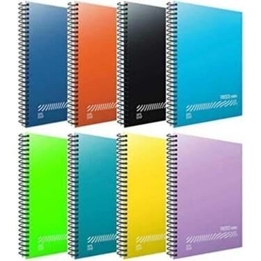 GIPTA SPIRALLI DEFTER PP KAPAK 96YP CIZGILI 4935