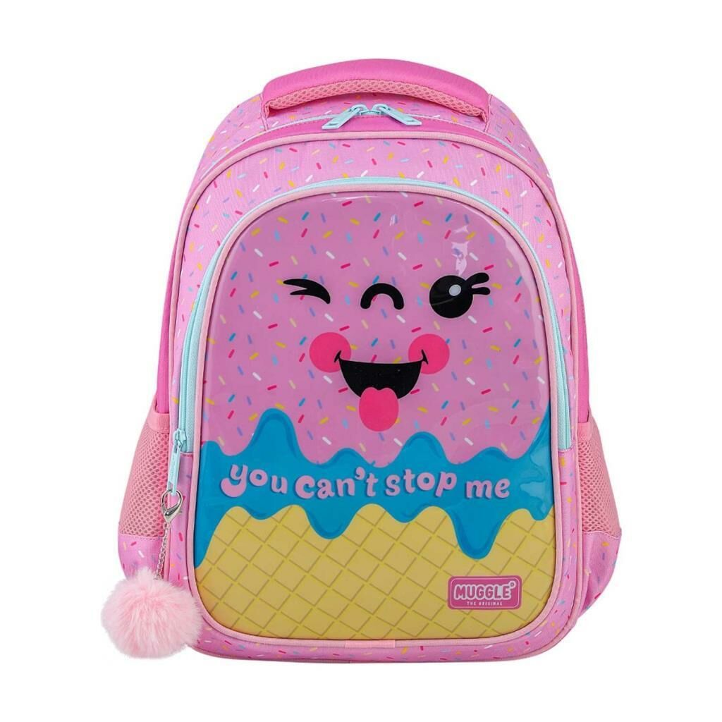 MIKRO OKUL CANTASI MUGGLE PINK ICE CREAM MU8652
