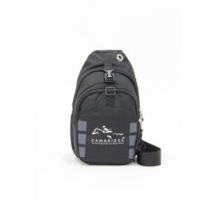 CAMBRIDGE POLO CLUB CAPRAZ SIRT CANTASI SIYAH