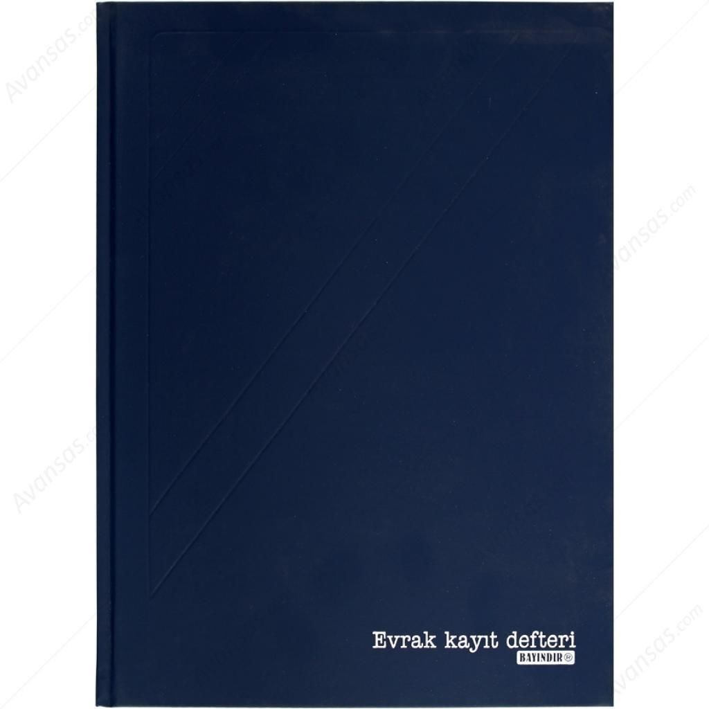BAYINDIR EVRAK KAYIT DEFTERI 24x34 72 YP.CILTLI