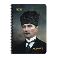 KESKIN AJANDA GUNLUK 2025 17x24 SPR.BASKOMUTAN