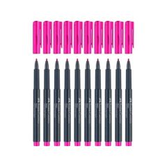 FABER NEON MARKOR PEMBE 10 LU
