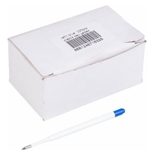 MIKRO TUKENMEZ KALEM YEDEGI PLASTIK DEV REFIL MAVI