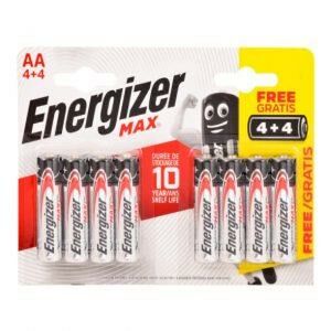 ENERGIZER KALEM PIL (AA) 4+4 LU PROMOSYON
