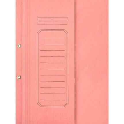 ALEMDAR LUX KARTON DOSYA YARIM KAPAK PEMBE 25 LI