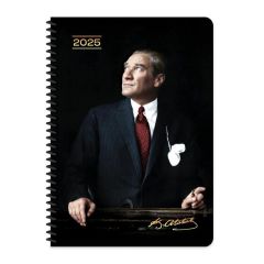 KESKIN AJANDA GUNLUK 2025 17x24 SPR.CUMHURBASKANI