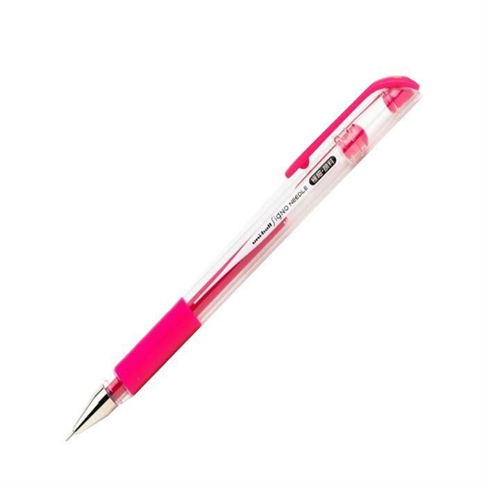UNI JEL KALEM SIGNO NEEDLE 0.38 PEMBE (151ND)