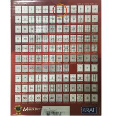 KRAF LASER ETIKET 2404 210x74 (4x100=400)