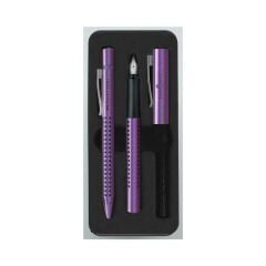 FABER CASTELL GRIP EDITION GLAM TUKENMEZ+DOLMA MOR