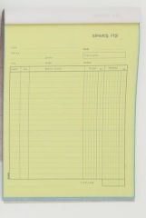 DILMAN SIPARIS FISI 14X20 2 NUSHA 50 SAYFA