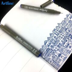 ARTLINE CIZIM KALEMI 003mm SIYAH (2303)