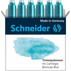 SCHNEIDER DOLMAKALEM KARTUSU TURKUAZ 6LI(166134)