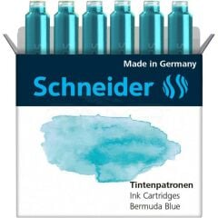 SCHNEIDER DOLMAKALEM KARTUSU BUZ MAVISI 6LI(166130