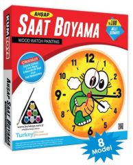 KUMTOYS AHSAP SAAT BOYAMA (KM5302)