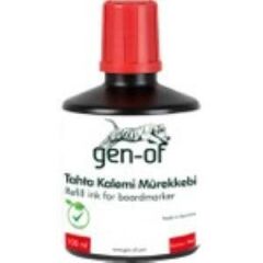 GEN-OF TAHTA KALEM MUREKKEBI KIRMIZI 100cc(8603)