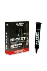 HI-TEXT PERMANENT MARKER YUV SIYAH 12LI (830PB)