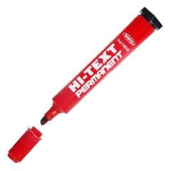 HI-TEXT PERMANENT MARKER KESIK UC KIRMIZI (830PC)