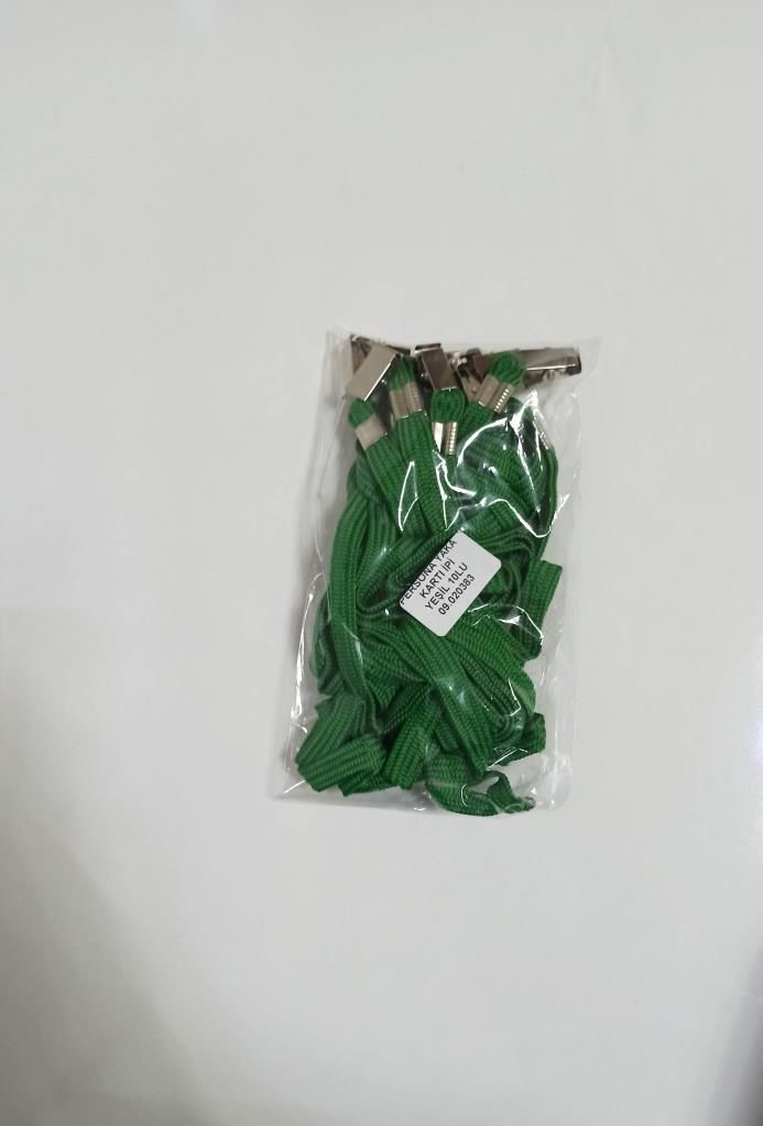 PERSONA YAKA KARTI IPI YASSI ORGU YESIL 10 LU