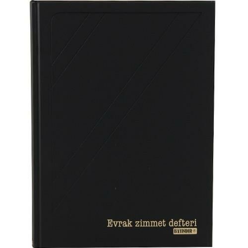 BAYINDIR EVRAK ZIMMET DEFTER 20x28 144 YP.