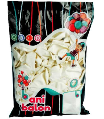 BANI BALON IC MEKAN BEYAZ 100 LU