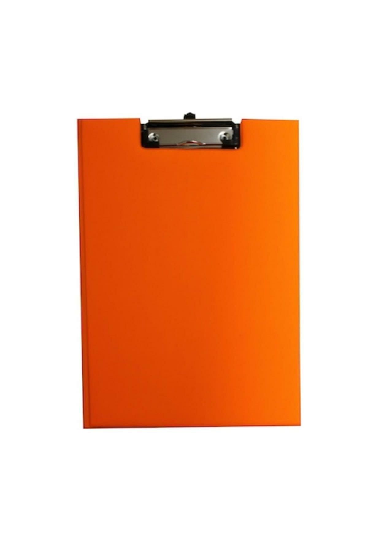 KRAF A4 SEKRETERLIK KAPAKLI  FOSFORLU TURUNCU(1080