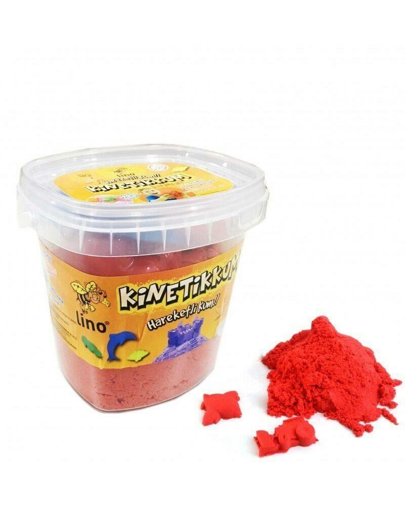 LINO KINETIK KUM 500 GR KOVA KIRMIZI LN-500K