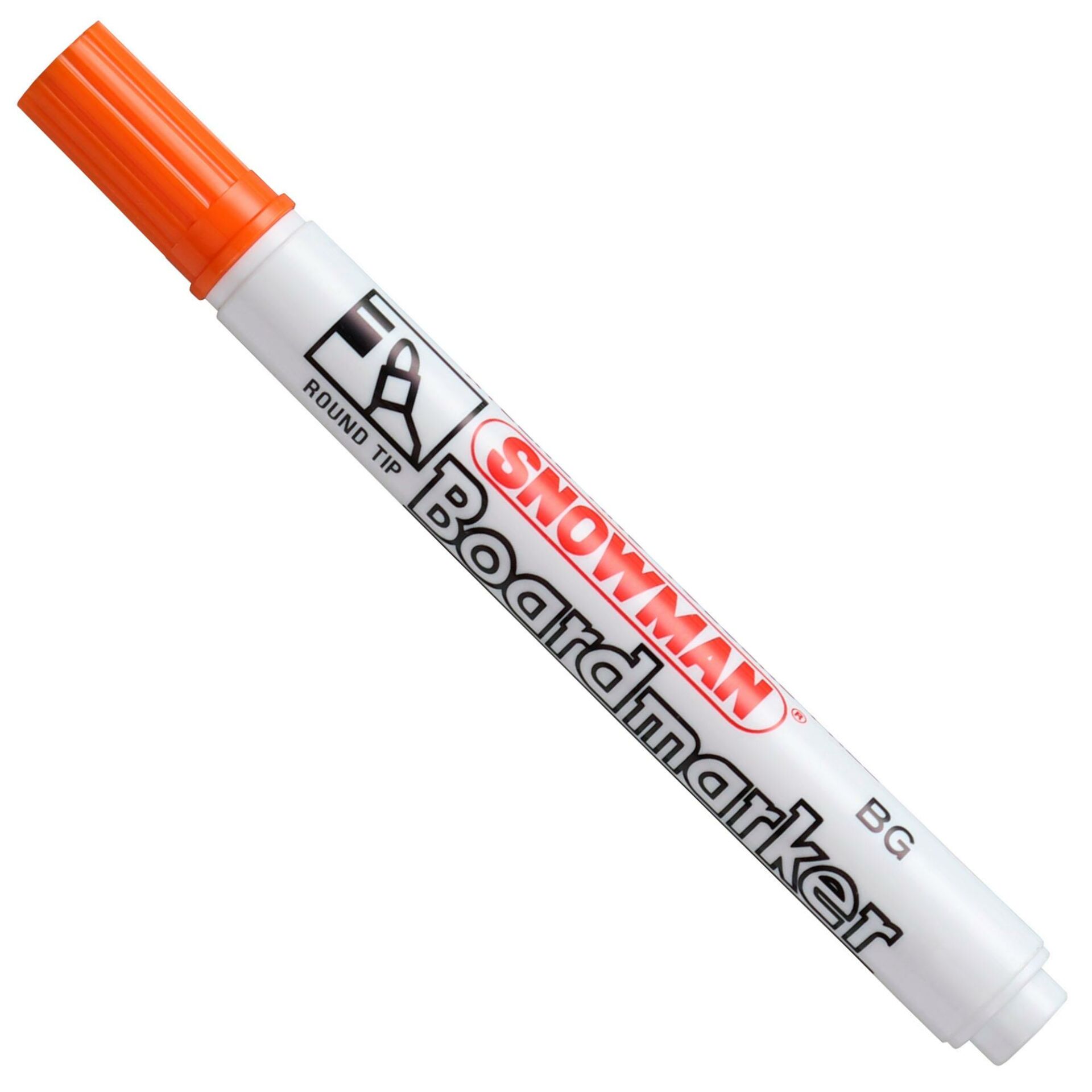 SNOWMAN TAHTA KALEMI TURUNCU TEKLI