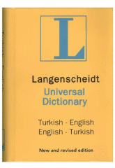 LANGENSCHEIDTS  INGILIZCE-TURKCE SOZLUK KITAP