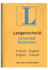 LANGENSCHEIDTS  INGILIZCE-TURKCE SOZLUK KITAP