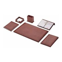 GULPAS SUMEN TAKIMI SUNI DERI 6 PARCA KAHVE (288)