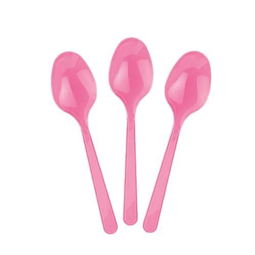 KIKA PLASTIK KASIK KIRMIZI 25LI