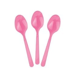 KIKA PLASTIK KASIK KIRMIZI 25LI