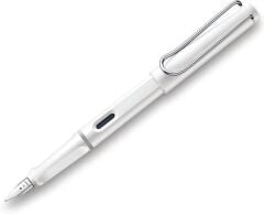 LAMY DOLMAKALEM SAFARI M UC PARLAK BEYAZ (19 B)