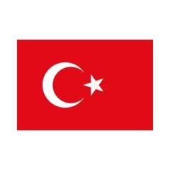 KALE TURK BAYRAGI RASEL KUMAS APLIKE 300x450cm.