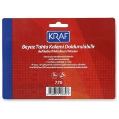 KRAF BEYAZ TAHTA KALEMI DOLDURULABILIR 770-4 4 LU