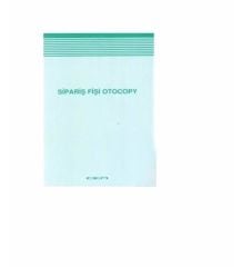 CEM SIPARIS  FISI 50X2 OTOCOPY 1 LI(128)