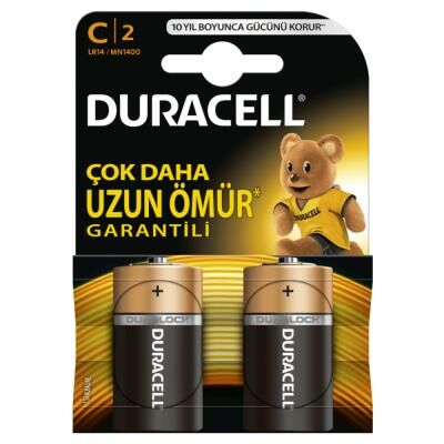 DURACELL PIL ORTA BOY (C) 2 LI (75062658)