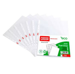 CASSA (7255) DELIKLI POSET DOSYA ECO 100 LU