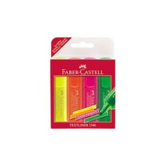 FABER FOSFORLU KALEM 4 LU PASTEL RENKLER (1546)