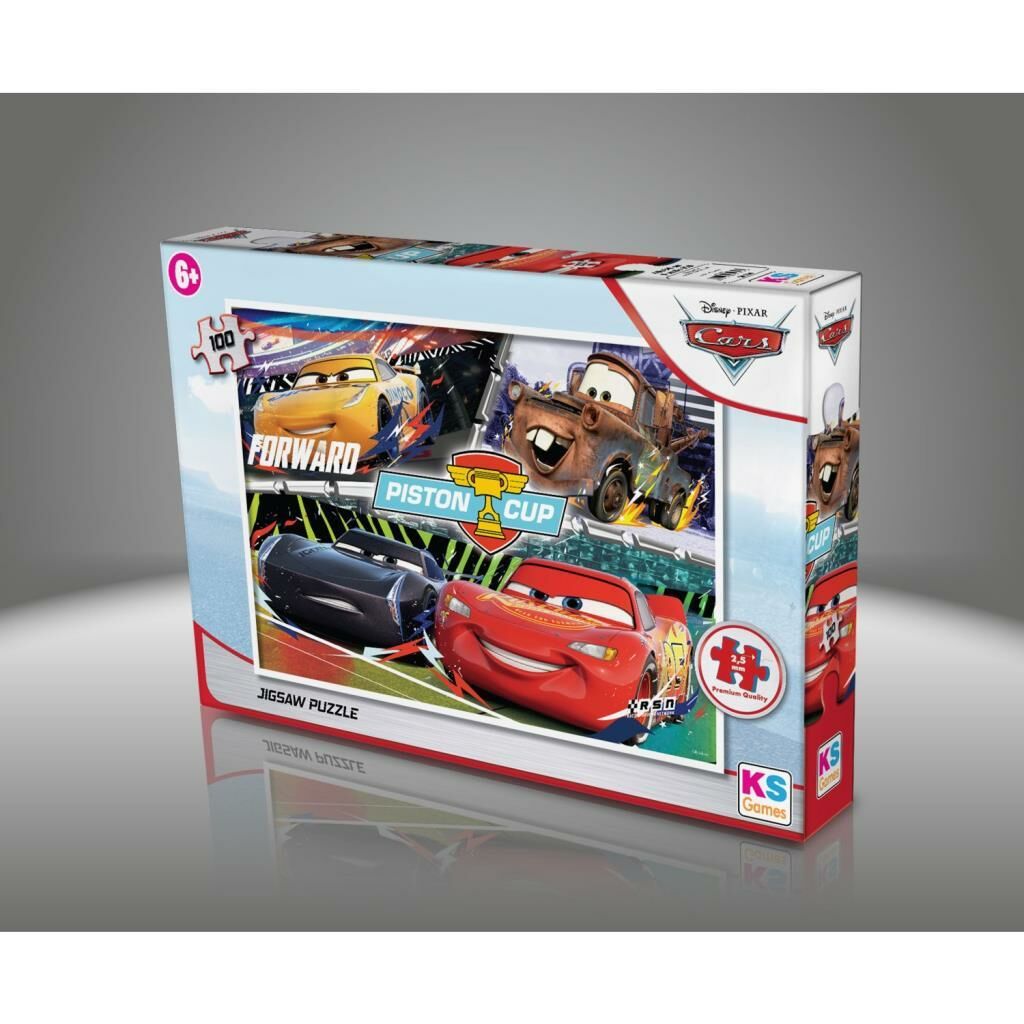 KS PUZZLE 100 PARCA CARS