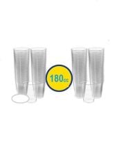 ASORTY BARDAK SEFFAF PLASTIK 180 CC 100LU 008438