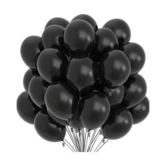 GEMAR BANI BALON 10'' 26CM  SIYAH 100 LU