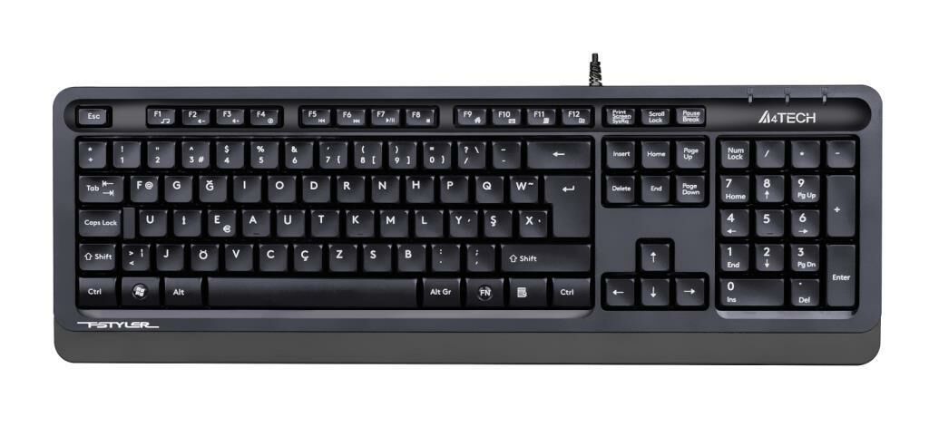 A4TECH FK10 Q USB FSYTYLER GRI TR FN MULTIMEDYA