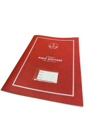 GULPAS SINIF DEFTERI 8 DERSLI PLASTIK OZEL OK(505)