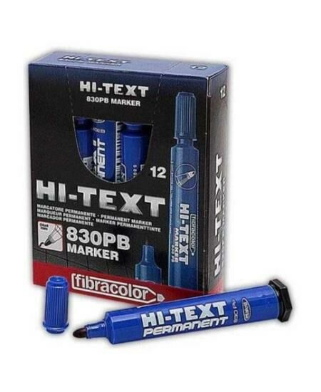 HI-TEXT PERMANENT MARKER YUV MAVI 12LI (830PBM)
