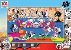KS GAMES FRAME PUZZLE 24 PARCA 101 DALMATIAN