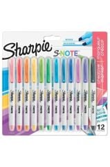 SHARPIE SNOTE KREATIF MARKOR KESIK UC 12 LI 213823