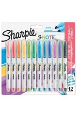 SHARPIE SNOTE KREATIF MARKOR KESIK UC 12 LI 213823